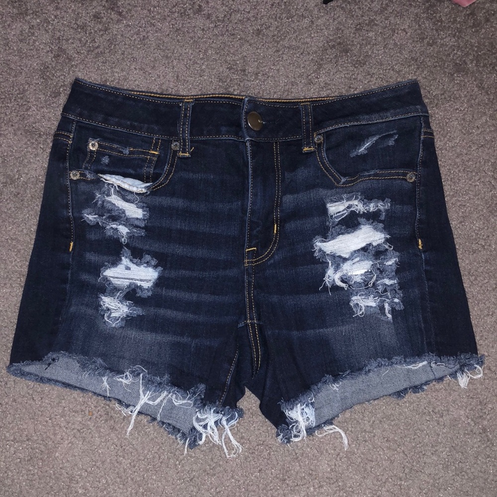 American eagle ripped shorts